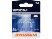 Sylvania 168 Silverstar High Performance Miniature Bulb Pack Of 2 168ST.BP2
