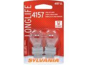 Sylvania 4157 Long Life Miniature Bulb Pack Of 2 4157LL.BP2