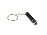 Mini 1 LED Handheld Bright Flashlight Lamp Torch with Keychain Batteries