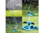 360° Circle Rotating Water Sprinkler 12 Nozzles Pipe grass Lawn Watering NEW Blu
