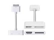 1 x Digital AV HDTV Adapter 30 Pin Dock Connector to HDMI for iTouch iPad iPhone