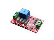 PLC Automation Delay FRM01 12V Multifunction Self lock Relay Cycle Timer Module