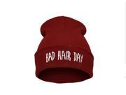 Women Men Winter Warm Hat Bad Hair Day Beanie Knit Hip Hop Dancing Cap