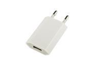 White 1A EU Plug USB Wall Charger Adapter Mobile Phone Charging Tools For iPhone 6 6S 5 Samsung HTC