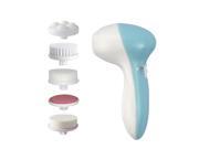 5 In 1 Body Face Skin Care Cleaning Wash Brush SPA Facial Beauty Relief Massager