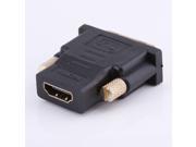 DVI I 24 5Pin Dual Link Male To HDMI Female Converter Adapter Plug For HDTV LCD