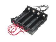 1Pcs Plastic Battery Holder Storage Box Case for 4x 18650 Rechargeable Battery