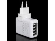 4 Port USB Power Adapter Charger For iPad 4 iPhone 5 S 5 SAMSUNG