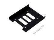 2.5 SSD HDD to 3.5 Metal Mounting Adapter Bracket Dock Convert Rack For PC Hot