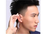 Clear White Stereo Air Tube Anti radiation Headsets Radiation Proof Earphone For Cellphones