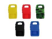 5 pcs pack Soft Handheld Rubber Silicone Case For Baofeng Uv 5r Uv 5ra Uv 5rb Uv 5rc Uv 5rd Uv 5re BF F8 THF8 Colorful