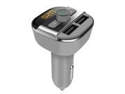 Car Kit MP3 Audio Player Bluetooth FM Transmitter Handsfree LCD TV Dual USB Charger Ap15