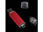 Dual 8GB 2 in1 Micro USB USB 2.0 Flash Memory Stick Drive Support OTG Phones