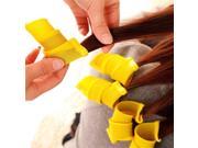 18 PCS Hair Curlers Twist Spiral Circle Magic Rollers Curling Iron Wand Salo High Quality Useful 2 hooks