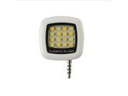 Universal Mini 16LED Flash Fill Light Selfie Night Photo For IOS Android iPhone