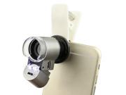 Superior Microscope Optical Zoom Camera 65X Lens for Smart Phone With LED Useful