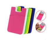 3M Adhesive Sticker Back Cover Card Holder Pouch For Phone Cell Phone Colorful
