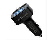 1Pcs 4 In1 Universal Dual USB Car Charger Adapter Voltage DC 5V 3.1A Tester