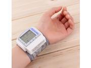 Portable Digital Automatic Wrist Blood Pressure Heart Health Monitor Home Test
