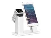 Fashion Premium Aluminum Charger Dock Station Cradle Holder for iPhone5 5s 6 6s and Apple Watch