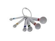 6Pcs Changing Scale Measuring Spoons Spoon Cup Baking Cooking Utensil Set