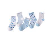Baby Cotton Cartoon Socks Infant Toddler Kid Soft Socks 5 Pairs Socks Cute Gifts