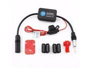 Universal Car Radio Signal Amplifier Automobiles Radios AM/FM Amplifier Transmitters Antenna Booster Black New Universal Car Radio Signal Amplifier Automobiles Radios AM/FM Amplifier Transmitters Antenna Booster Black New