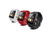Fashion U80 Smart Wrist Watch Bluetooth Smartwatch For Android Smart Phone Black