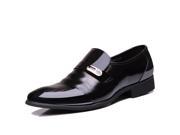Mens Patent Leather Tuxedo Dress Shoes Lace up pointed Toe Oxfords