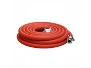 10 100RED 025 1 1 Air Hose Assembly Red W Couplings 25 Ft