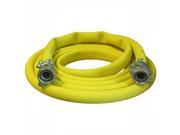 10 300YEL 050 2 3 Air Hose Assembly Yellow W Couplings