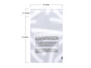 200 6x9 Poly Bags Strong Glue Self Seal with Suffocation Warning