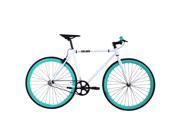 Golden Cycles Heaven Fixed Gear Bike Steel Frame Fixie with Deep V Rims Collection FREE FROG Lights with Purchase