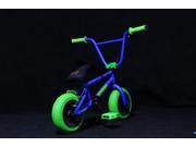 Fatboy Mini BMX Bicycle Freestyle Bike Fat Tires Assault Pro Blue Green FREE Inner Tube with Purchase