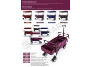 All Terrain Folding Wagon With Canopy