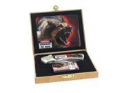 eSmart Lighter and Knife Gift Set With Multiple Themes Beware of Dog
