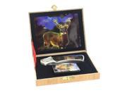 eSmart Lighter and Knife Gift Set With Multiple Themes Deer