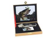 eSmart Lighter and Knife Gift Set With Multiple Themes Fishing