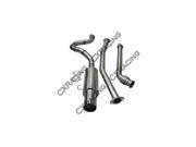 CXRacing Exhaust Catback 2.5Stainless Steel for 83 87 Toyota Corolla AE86 RWD