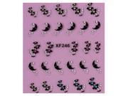 5pcs × Nail Art Stickers Water Transfer Stickers 3D Moon Decals DIY Decoration