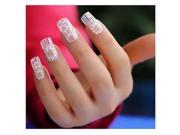 5pcs × Nail Art Stickers Water Transfer Stickers Flowers Decals DIY Decoration