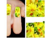 5pcs × Nail Art Stickers Nail Stickers 3D Decals Beautiful Decals DIY Tips Decoration