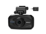 SANSCO 2K Extreme HD 1296P Car Dash Cam with GPS Tracking 3 Inch Screen In Car Dashboard Camera with Mapping Route Speed Alerts Ambarella Chip Up to 167 degr