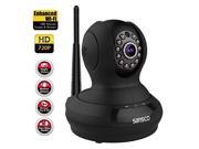 [Enhanced Wi Fi] SANSCO 720P HD Wireless Network IP Camera Day Night Pan Tilt Monitor Mega Pixel Two Way Talk Scan Connect iOS Android View Motion Detec