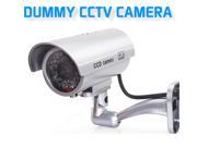 Outdoor Indoor Waterproof Fake Bullet Camera Led Light Fake Security camera Simulation CCTV Camera video Surveillance