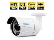 Reolink RLC 410WS 4 Megapixel 1440P 2560x1440 Wireless Security Bullet IP Camera