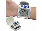 Fully auto Pocket Blood Pressure Monitor Wrist Cuff Hypertension Jumper JPD 900W Wrist Cuff Blood Pressure Monitor Meter 90 Memory Recall Sphygmomanometer Gauge