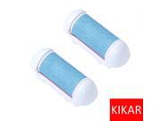 2 x Callus Remover Spare Blades Roller Head Foot Pedicure Polish Shaver Knife CE Replacement Roller Head Foot Spa Dead Dry Hard Rough Skin Care