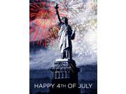 July 4th Greeting Cards Lady Liberty JF1502. Business Greeting Card with an Image of the Statue of Liberty. Box Set has 25 Greeting Cards and 26 Red Colored