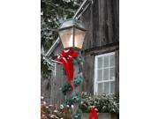 Holiday Greeting Cards Light The Night LTN100. Business Greeting Card Featuring a Lamp Post Decorated for Christmas. Box Set Has 25 Greeting Cards and 26 Ho